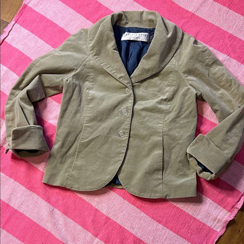 Elegant Tan Women's Blazer
